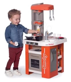 Küchenset Elektronisch Tefal Studio 360° Smoby Und Eine Black+Decker-Werkstatt Mit Einer Funktionsfähigen Bohrmaschine -Smoby 311042 j smoby kuchynka 3