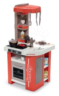 Küchenset Elektronisch Tefal Studio 360° Smoby Und Eine Black+Decker-Werkstatt Mit Einer Funktionsfähigen Bohrmaschine -Smoby 311042 k smoby kuchynka 3