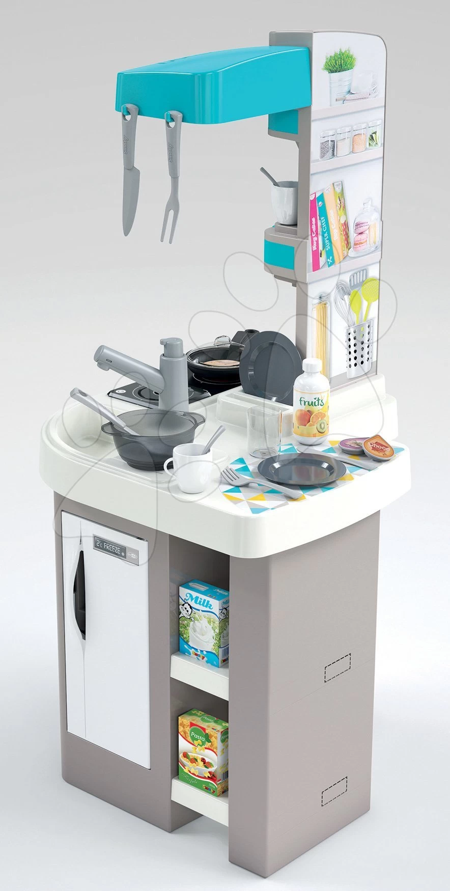 Küchenset Elektronisch Tefal Studio 360° Bubble Smoby Und Maxi Market Gemischtwarenladen Mit Kühlbox 11 Küchenset Elektronisch Tefal Studio 360° Bubble Smoby Und Maxi Market Gemischtwarenladen Mit Kühlbox – Bild 11