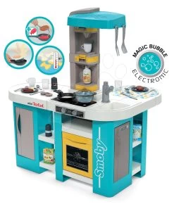 Küchenset Elektronisch Tefal Studio 360° XL Bubble Smoby Und Ein LKW Mit Einem Black&Decker Truck-Arbeitskoffer