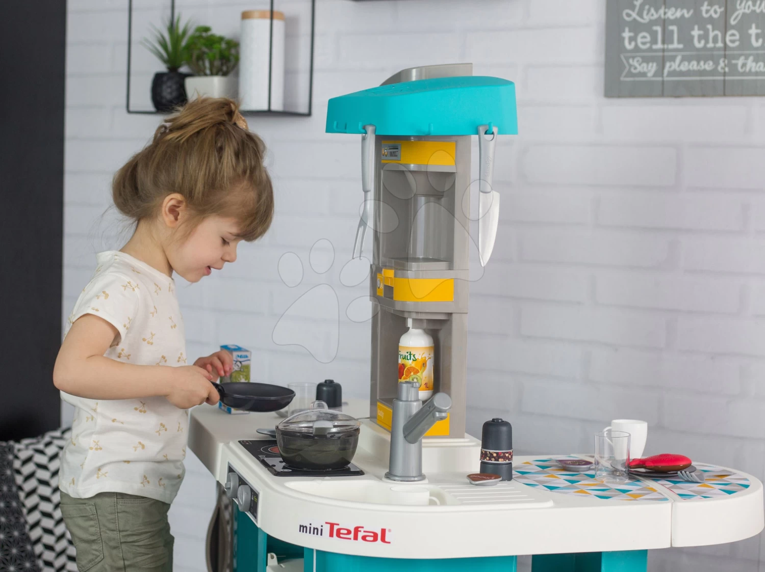 Küchenset Elektronisch Tefal Studio 360° XL Bubble Smoby Und Eine Kaffeehaus-Espressomaschine 18 Küchenset Elektronisch Tefal Studio 360° XL Bubble Smoby Und Eine Kaffeehaus-Espressomaschine – Bild 18