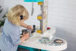 Küchenset Elektronisch Tefal Studio 360° XL Bubble Smoby Und Ein Rowenta Air Force Staubsauger Mit Echtem Staubsaugen -Smoby 311045 r smoby kuchynka 4