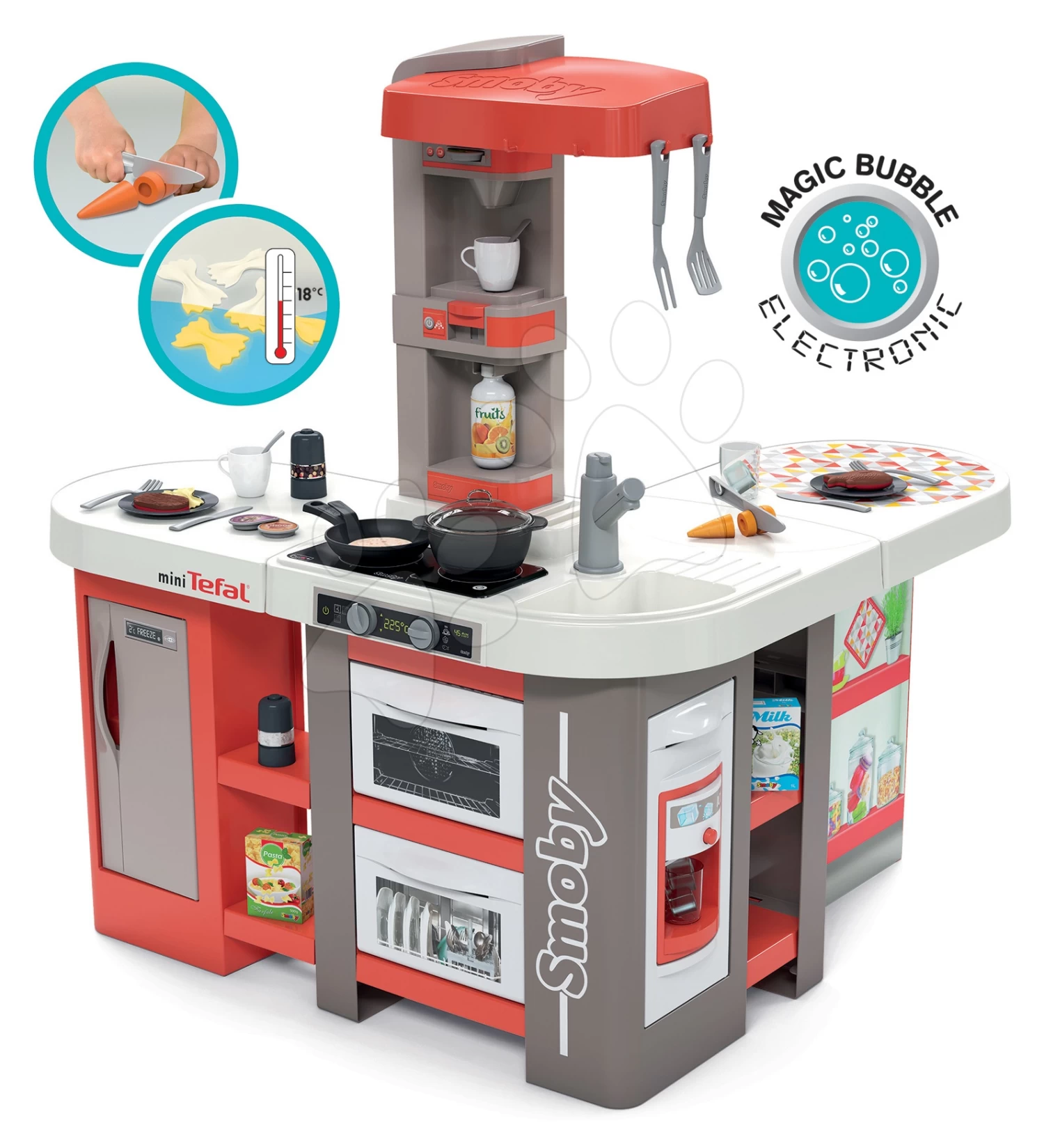 Küchenset Elektronisch Tefal Studio 360° XXL Bubble Smoby Karotte Und Gemüse Bio-Stand Mit 100 % Organic Chef 18 Küchenset Elektronisch Tefal Studio 360° XXL Bubble Smoby Karotte Und Gemüse Bio-Stand Mit 100 % Organic Chef – Bild 18