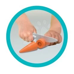 Küchenset Elektronisch Tefal Studio 360° XXL Bubble Smoby Karotte Und Ein 100-teiliges Set Obst, Gemüse Und Lebensmittel Mit Geschirr -Smoby 311046 k smoby kuchynka 8