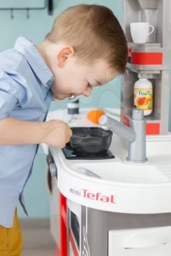 Elektronische Küche Tefal Studio 360 ° XXL Bubble Smoby Mit Magischem Sprudeln Eis Und Pasta Mit Karotte Und 39 Zubehörteilen -Smoby 311046 xe smoby kuchynka