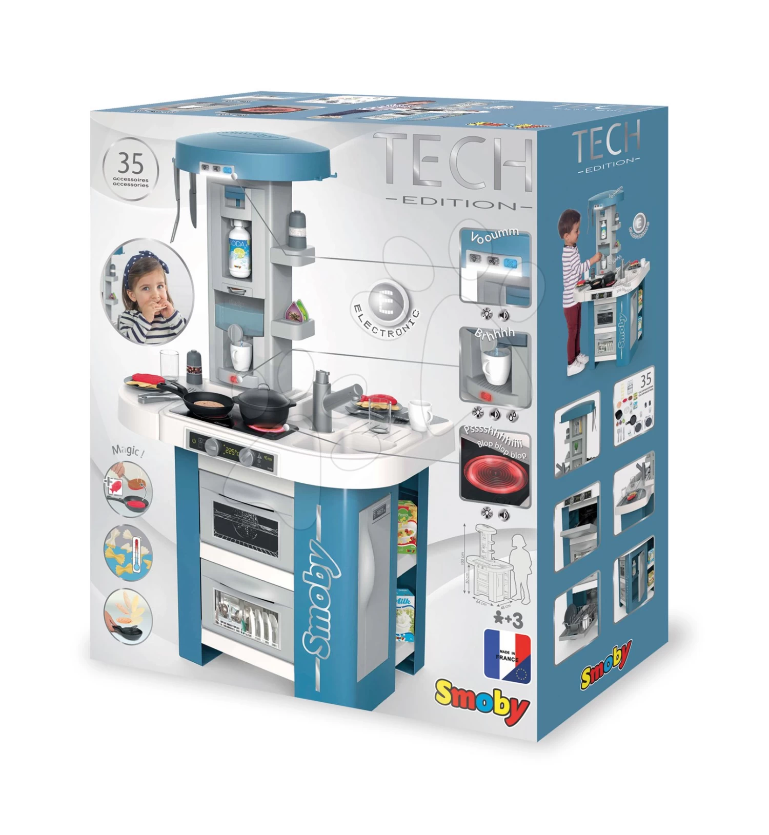 Set Küche Mit Technischer Ausstattung Tech Edition Smoby Elektronisches Und Kleines Café Mit Espressomaschine Und Desserts 14 Set Küche Mit Technischer Ausstattung Tech Edition Smoby Elektronisches Und Kleines Café Mit Espressomaschine Und Desserts – Bild 14
