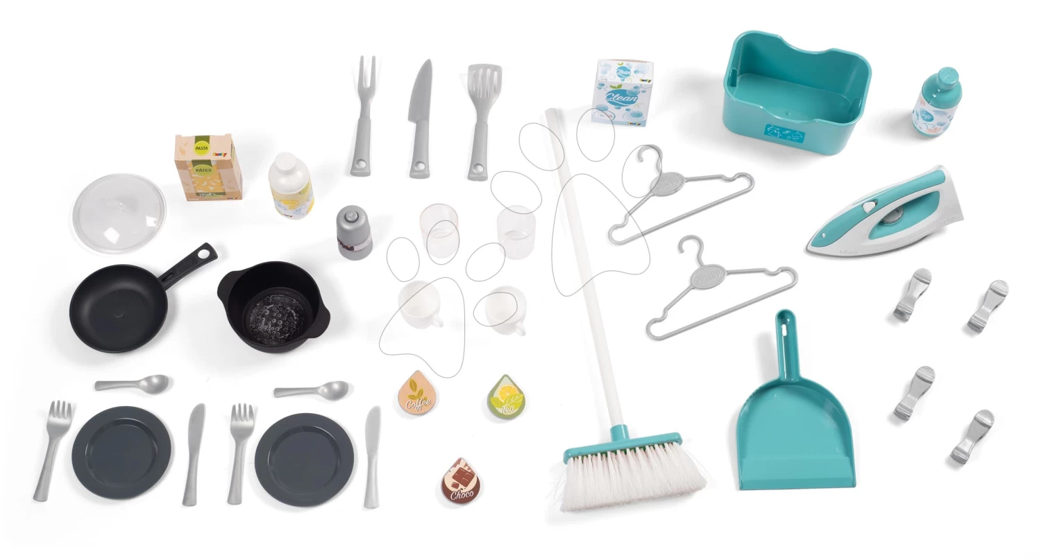 Set Elektronische Küche Mit Waschmaschine Und Bügelbrett Tefal Cleaning Kitchen 360° Smoby Und Ein Elektronischer Trainer - "Universum" Und Ein Frühstücksset Mit Toaster SM311050-20 5 Set Elektronische Küche Mit Waschmaschine Und Bügelbrett Tefal Cleaning Kitchen 360° Smoby Und Ein Elektronischer Trainer - "Universum" Und Ein Frühstücksset Mit Toaster SM311050-20 – Bild 5