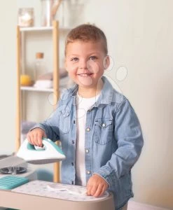 Set Elektronische Küche Mit Waschmaschine Und Bügelbrett Tefal Cleaning Kitchen 360° Smoby Und Ein Verspieltes Kochbuch Zum Zubereiten Von Kuchen Und Ein 3-in-1-Kosmetiketui 3v1 SM311050-34 -Smoby 311050 j smoby kuchynka 5