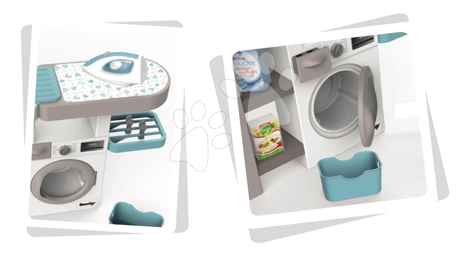 Set Elektronische Küche Mit Waschmaschine Und Bügelbrett Tefal Cleaning Kitchen 360° Smoby Und Ein Schminktisch Frozen Mit Einem Koffer Und Einem Serviertablett SM311050-28 18 Set Elektronische Küche Mit Waschmaschine Und Bügelbrett Tefal Cleaning Kitchen 360° Smoby Und Ein Schminktisch Frozen Mit Einem Koffer Und Einem Serviertablett SM311050-28 – Bild 18