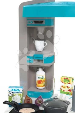 Elektronische Küche Tefal Studio Kitchen Bubble 360° Smoby Mit Magischem Sprudeln Und 28 Accessoires 100 Cm Hoch (Arbeitsplatte 51 Cm) SM311051 -Smoby 311051 f smoby kuchynka