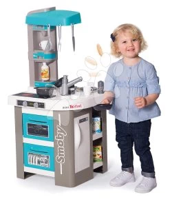 Elektronische Küche Tefal Studio Kitchen Bubble 360° Smoby Mit Magischem Sprudeln Und 28 Accessoires 100 Cm Hoch (Arbeitsplatte 51 Cm) SM311051 -Smoby 311051 k smoby kuchynka