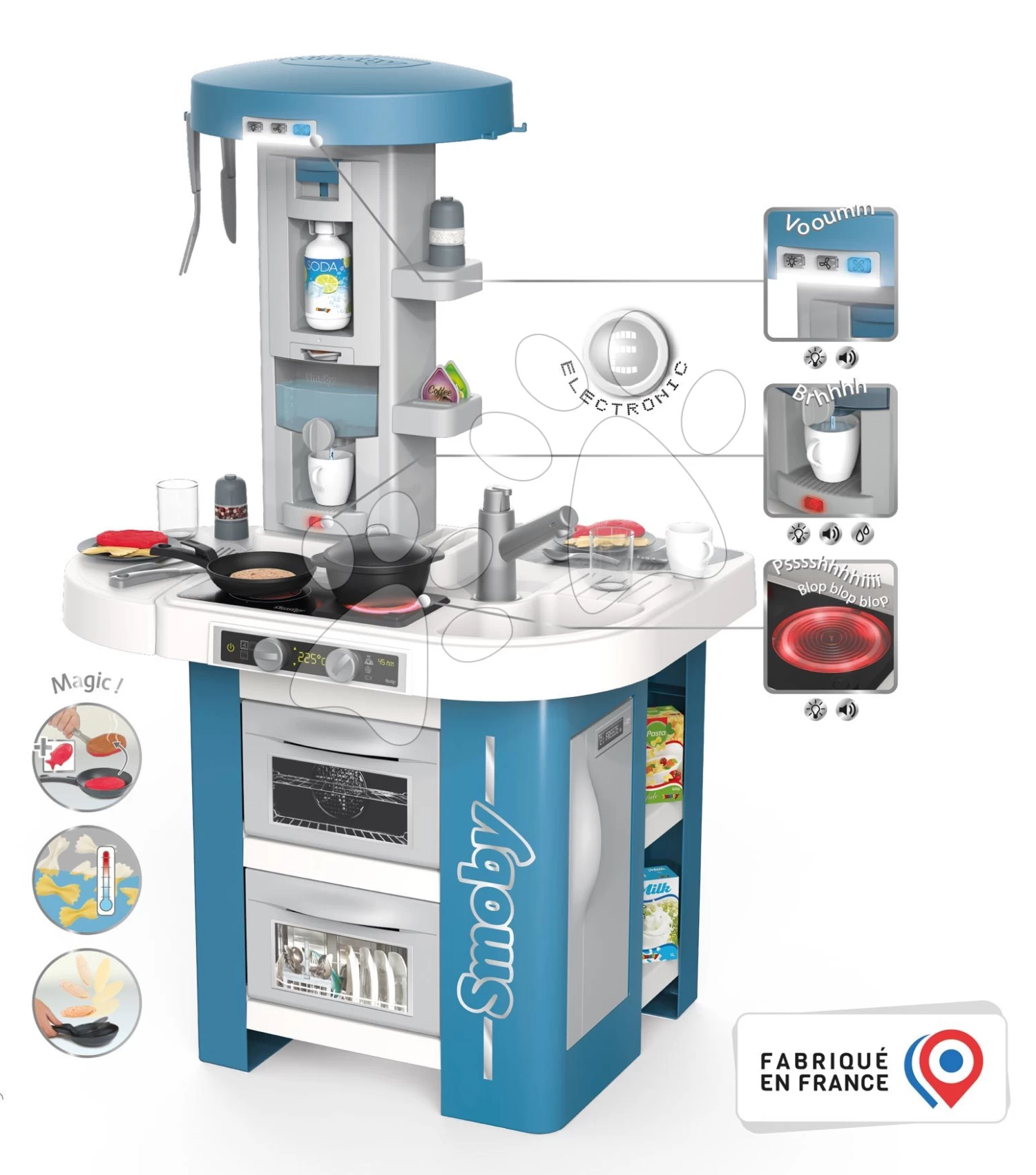 Spielküche Mit Ton Und Licht Tech Edition Kitchen Smoby Mit Funktionalen Geräten Und Speisen Und 35 Zubehör 100 Cm Hoch/51 Cm Theke 1 Spielküche Mit Ton Und Licht Tech Edition Kitchen Smoby Mit Funktionalen Geräten Und Speisen Und 35 Zubehör 100 Cm Hoch/51 Cm Theke