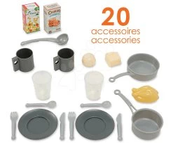 Küche Tefal Cheftronic Orange Smoby Elektronisch Mit Sound Und Licht Und 20 Zubehörteilen 62 Cm Hoch -Smoby 311407 c smoby kuchynka