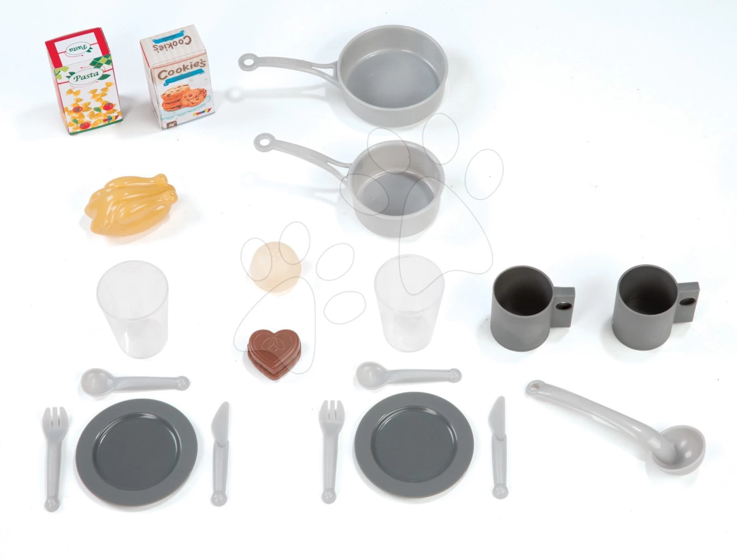 Küche Cook´tronic Tefal Smoby Elektronisch Mit Licht Und Sounds Mit 20 Zubehörteilen Rot 2 Küche Cook´tronic Tefal Smoby Elektronisch Mit Licht Und Sounds Mit 20 Zubehörteilen Rot – Bild 2