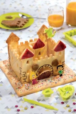 Spiel-Kochbuch Chef Smoby Lebkuchenhaus Mit Rezepten Und Formen Zum Backen Ab 5 Jahren -Smoby 312100 n smoby hrava kucharka