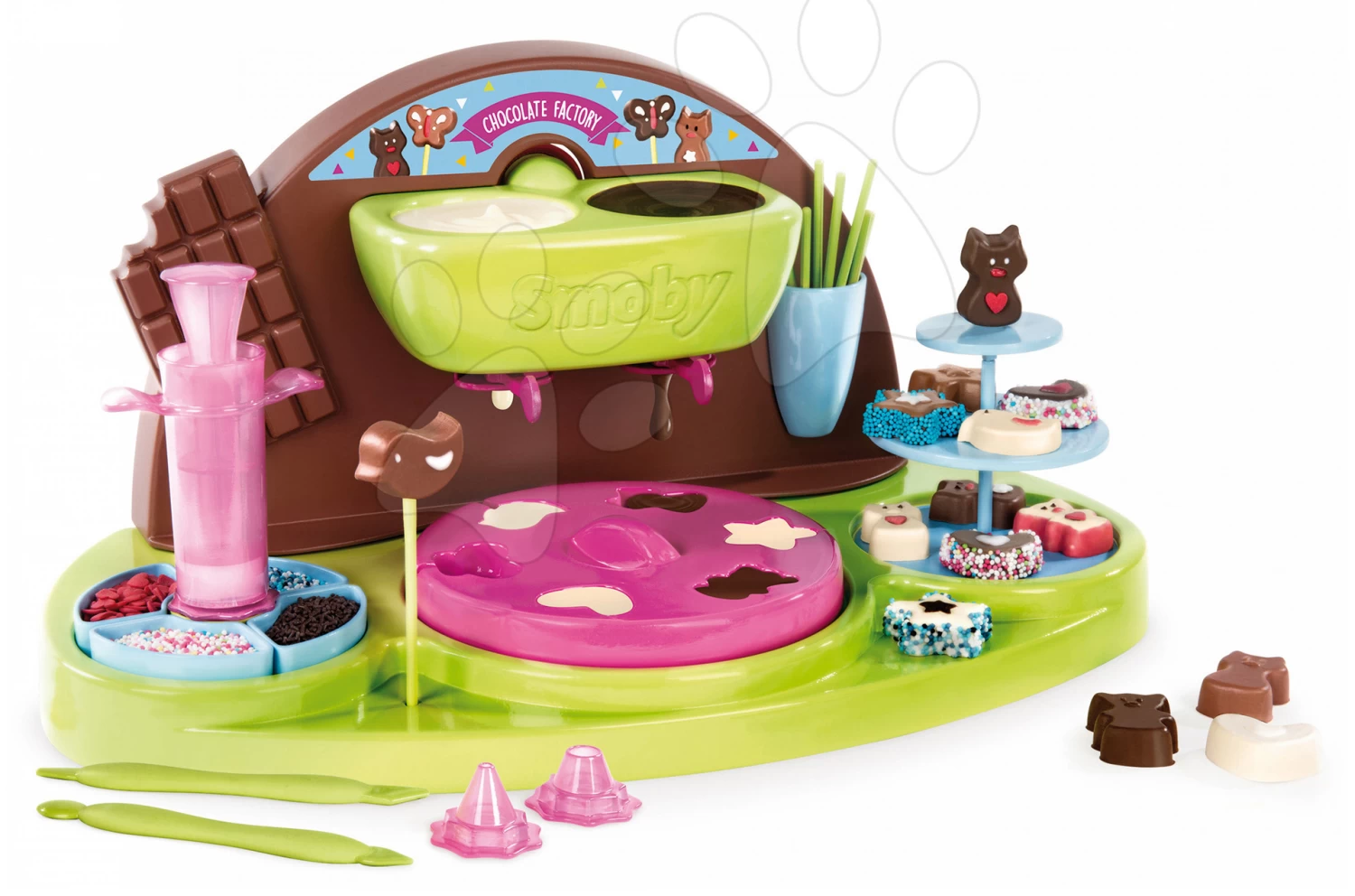 Puppenhaus-Set Violette Baby Nurse Large Doll's Play Center Smoby Und Shop Mit Einkaufswagen Supermarkt Und Spiel-Kochbuch Chef Chocolate 6 Puppenhaus-Set Violette Baby Nurse Large Doll's Play Center Smoby Und Shop Mit Einkaufswagen Supermarkt Und Spiel-Kochbuch Chef Chocolate – Bild 6