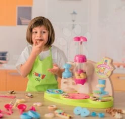 Spiel-Kochbuch Chef Smoby Kuchen Backen Mit Rezepten Und Formen Für Die Herstellung Ab 5 Jahren -Smoby 312109 h smoby biscuit factory