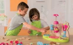 Spiel-Kochbuch Chef Smoby Kuchen Backen Mit Rezepten Und Formen Für Die Herstellung Ab 5 Jahren -Smoby 312109 m smoby biscuit factory