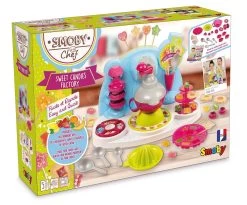Spiel-Kochbuch Für Kinder Chef Süßwaren Smoby Rezepte Und Formen Zur Herstellung Von Bonbons Und Lutscher Ab 5 Jahren -Smoby 312111 i smoby cukraren