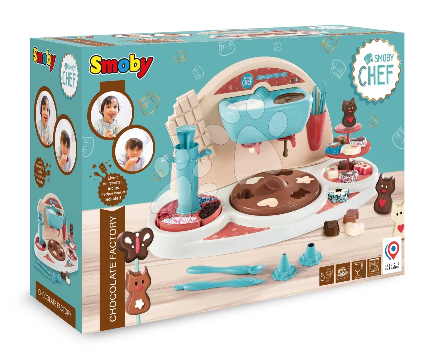 Spielerisches Kochbuch Mit Rezepten Für Kinder Chef Chocolate Factory Smoby Zum Herstellen Von Pralinen Mit Zubehör Ab 5 Jahren SM312116 7 Spielerisches Kochbuch Mit Rezepten Für Kinder Chef Chocolate Factory Smoby Zum Herstellen Von Pralinen Mit Zubehör Ab 5 Jahren SM312116 – Bild 7