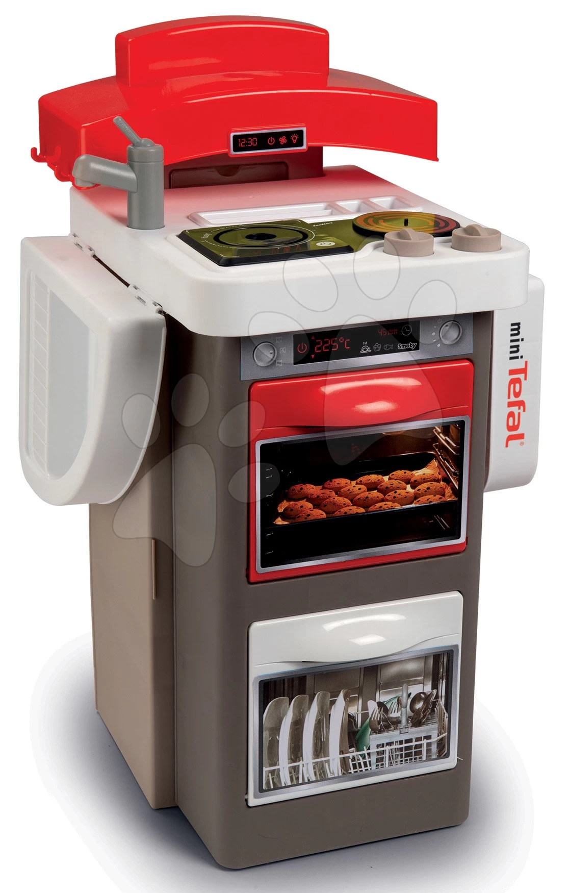 Tefal Opencook Bubble Smoby Rotes Klappküchenset Mit Sound Und Magischem Sprudeln Und Mit Einem Tisch Und Zwei Hocker 10 Tefal Opencook Bubble Smoby Rotes Klappküchenset Mit Sound Und Magischem Sprudeln Und Mit Einem Tisch Und Zwei Hocker – Bild 10