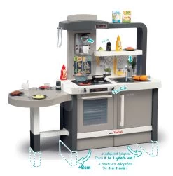 Set Küche Wachsend Mit Fließendem Wasser Tefal Evolutive Smoby Und Puppenwagen Tief Und Sportlich DeLuxe Maxi Cosi&Quinny Grey -Smoby 312300 d smoby kuchynka 7