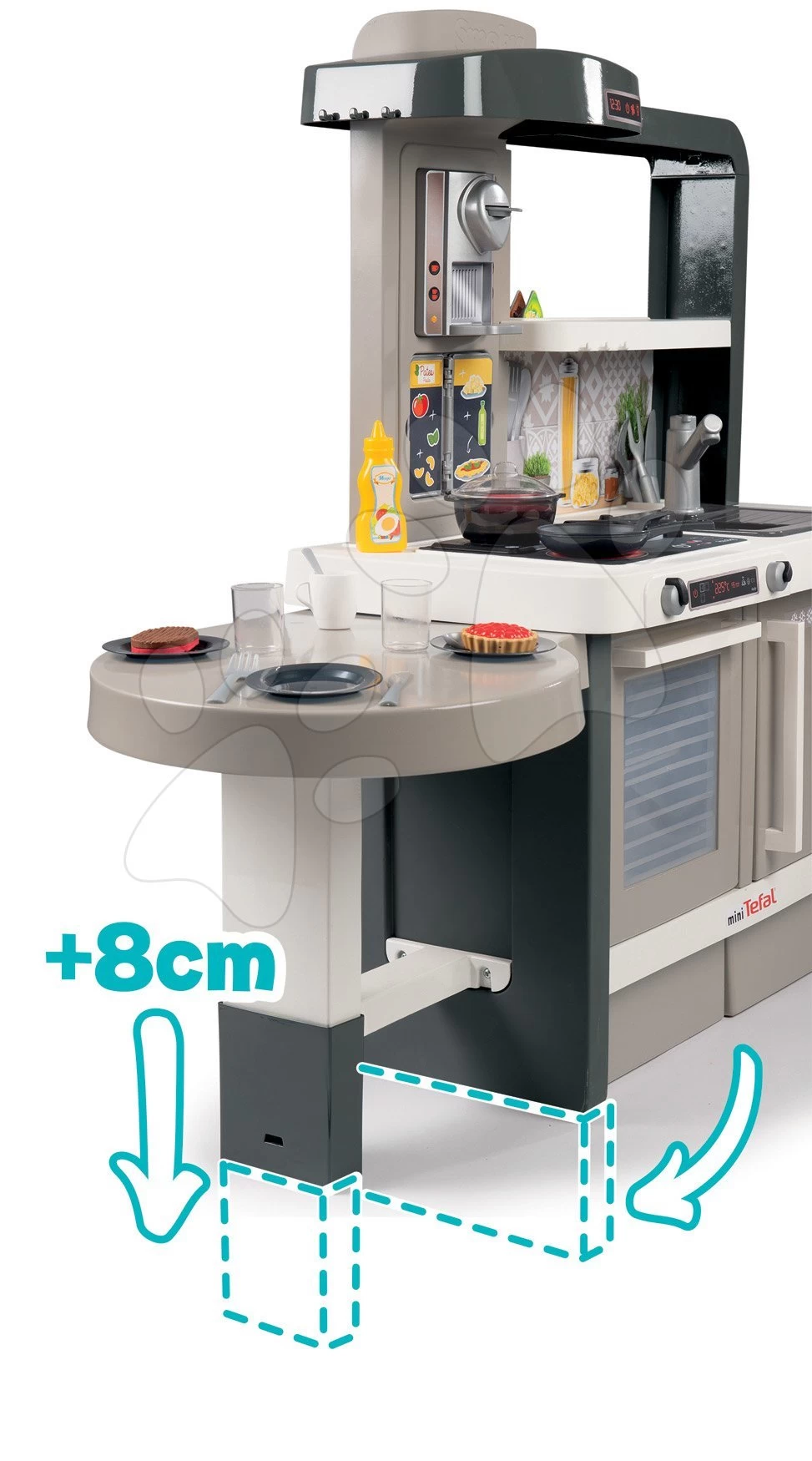 Küche Wachsend Mit Fließendem Wasser Tefal Evolutive Gourment Smoby Mit Staubsauger Und Bügelbrett 20 Küche Wachsend Mit Fließendem Wasser Tefal Evolutive Gourment Smoby Mit Staubsauger Und Bügelbrett – Bild 20