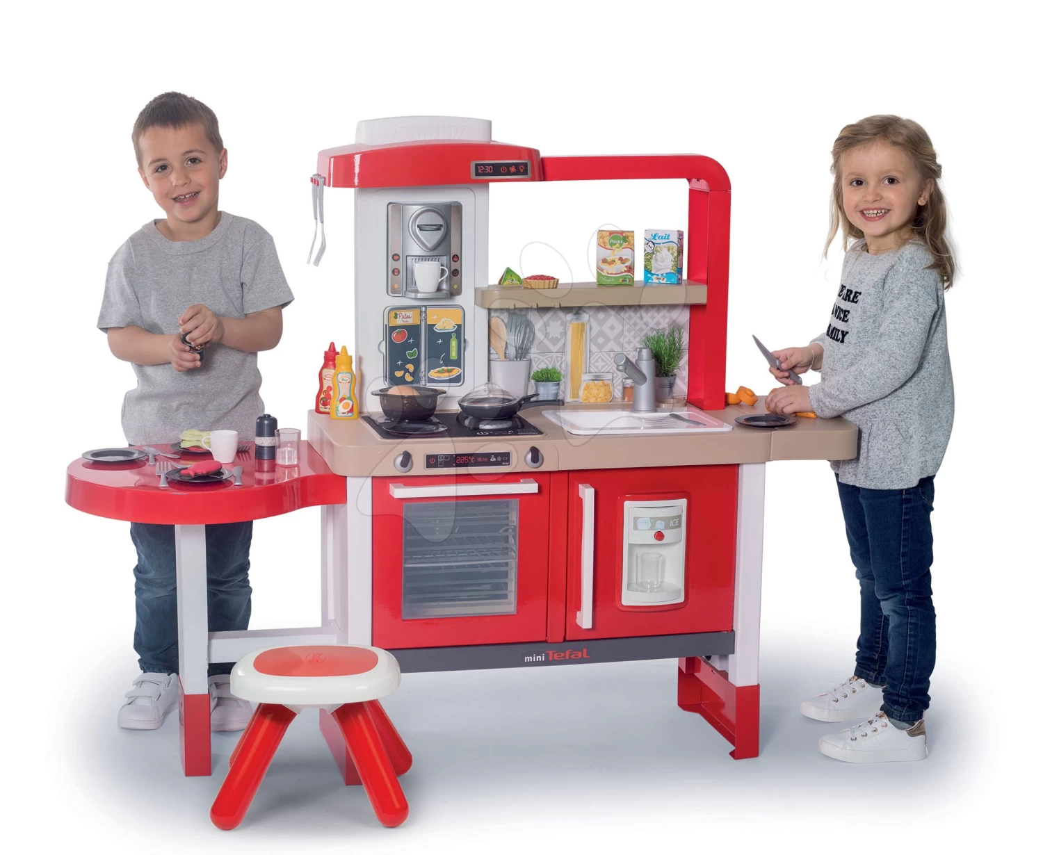Küche Erweitbar Mit Fließendem Wasser Tefal Evolutive Gourment Smoby Mit Roter Mikrowelle Mit Sound Und Licht 9 Küche Erweitbar Mit Fließendem Wasser Tefal Evolutive Gourment Smoby Mit Roter Mikrowelle Mit Sound Und Licht – Bild 9