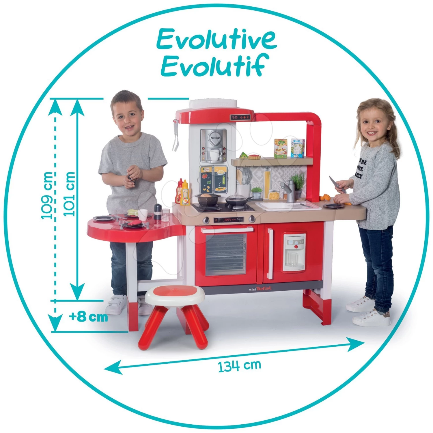 Küche Wachsend Mit Fließendem Wasser Tefal Evolutive Gourment Smoby Mit Mikrowelle Und Rotem Stuhl 18 Küche Wachsend Mit Fließendem Wasser Tefal Evolutive Gourment Smoby Mit Mikrowelle Und Rotem Stuhl – Bild 18