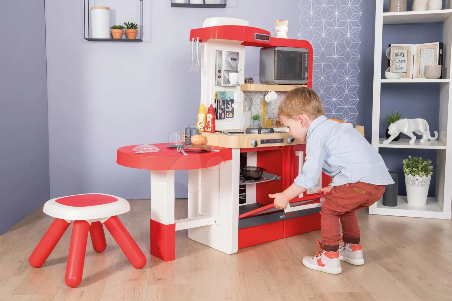 Set Küche Wachsend Mit Fließendem Wasser Und Mikrowelle Tefal Evolutive Smoby Und Ein Bügelbrett Mit Einem Elektronischen Bügeleisen 19 Set Küche Wachsend Mit Fließendem Wasser Und Mikrowelle Tefal Evolutive Smoby Und Ein Bügelbrett Mit Einem Elektronischen Bügeleisen – Bild 19
