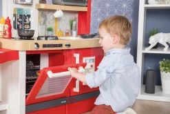 Set Küche Erweitbar Mit Fließendem Wasser Und Mikrowelle Tefal Evolutive Smoby Und Ein 100-teiliges Set Obst, Gemüse Und Lebensmittel Als Geschenk -Smoby 312302 lifestyle e smoby kuchynka 7