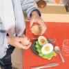 Set Restaurant Mit Elektronischer Küche Chef Corner Restaurant Smoby Und Zubehör Zum Kochen Von 100 Stück Obst, Gemüse Und Speisen Mit Geschirr Und Eis