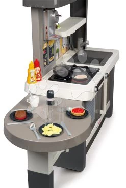 Set Spielhaus Für Die Puppe Large Doll's Play Center Natur D'Amour Baby Nurse Smoby Und Eine Elektronische Küche Mit Fließendem Wasser 220376-16 -Smoby 312305 d smoby kuchynka 1