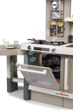 Elektronische Spielküche Mit Verstellbarer Höhe Tefal Evolutive Kitchen Smoby Sprudelwasser Und Funktionsgeräten 40 Zubehör 101 Cm Höhe/51 Cm, Theke SM312305 -Smoby 312305 e smoby kuchynka