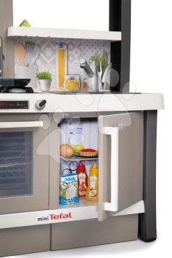 Set Spielhaus Für Die Puppe Large Doll's Play Center Natur D'Amour Baby Nurse Smoby Und Eine Elektronische Küche Mit Fließendem Wasser 220376-16 -Smoby 312305 f smoby kuchynka 1