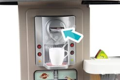 Elektronische Spielküche Mit Verstellbarer Höhe Tefal Evolutive Kitchen Smoby Sprudelwasser Und Funktionsgeräten 40 Zubehör 101 Cm Höhe/51 Cm, Theke SM312305 -Smoby 312305 i smoby kuchynka