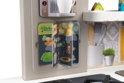 Elektronische Spielküche Mit Verstellbarer Höhe Tefal Evolutive Kitchen Smoby Sprudelwasser Und Funktionsgeräten 40 Zubehör 101 Cm Höhe/51 Cm, Theke SM312305 -Smoby 312305 j smoby kuchynka