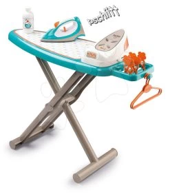 Küchenset Elektronisch Tefal Studio 360° XL Bubble Smoby Und Ein Reinigungswagen Mit Staubsauger Und Bügelbrett -Smoby 330118 h smoby zehliaca doska 2