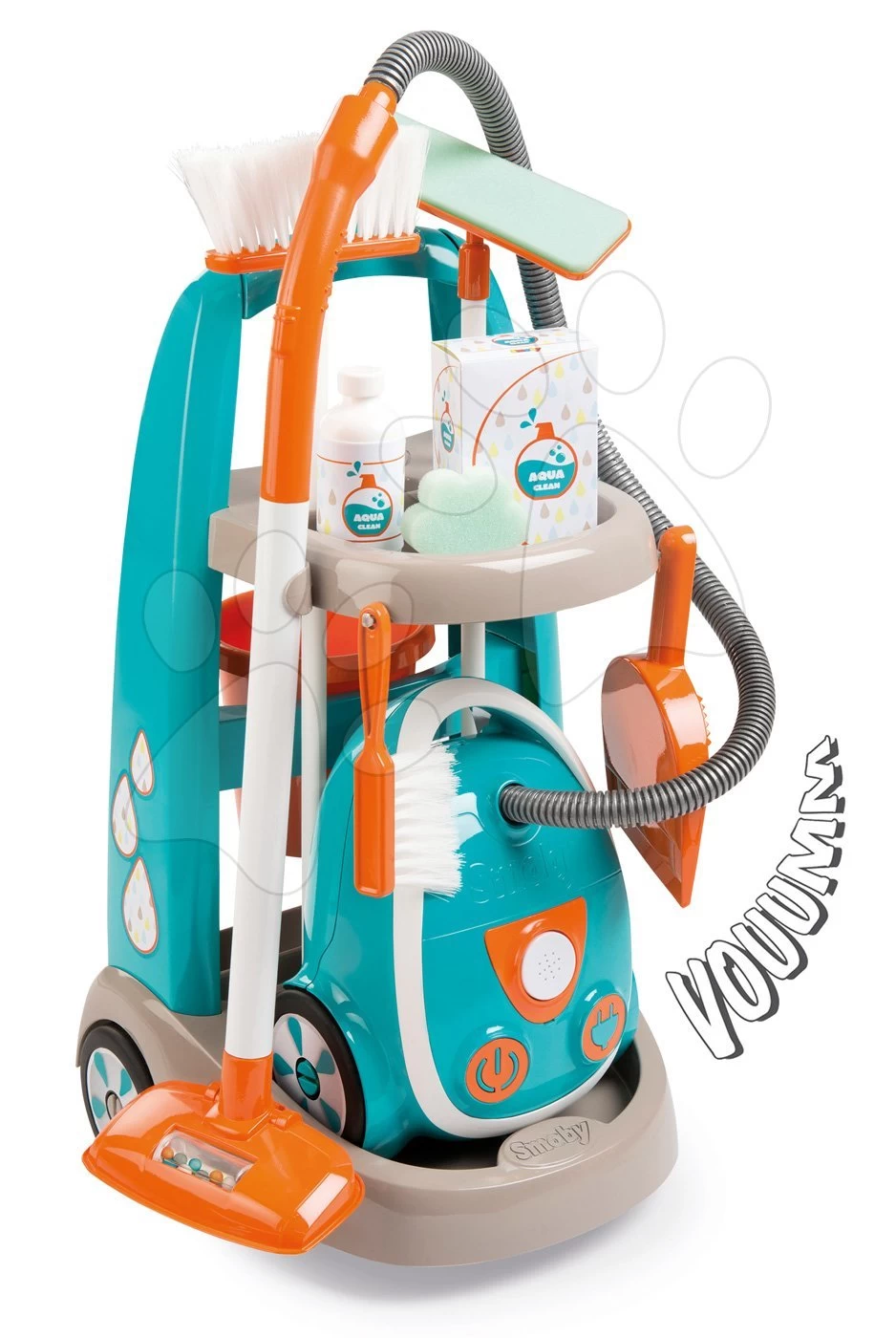 Puppenhaus-Set Violette Baby Nurse Large Doll's Play Center Smoby Und Eine Tefal Studio Bubble Küche Und Ein Reinigungswagen Mit Staubsauger 17 Puppenhaus-Set Violette Baby Nurse Large Doll's Play Center Smoby Und Eine Tefal Studio Bubble Küche Und Ein Reinigungswagen Mit Staubsauger – Bild 17