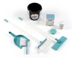 Set Spielhaus Für Die Puppe Large Doll's Play Center Natur D'Amour Baby Nurse Smoby Und Ein Reinigungswagen Mit Bügelbrett Und Bügeleisen 220376-11 -Smoby 330316 c smoby upratovaci vozik