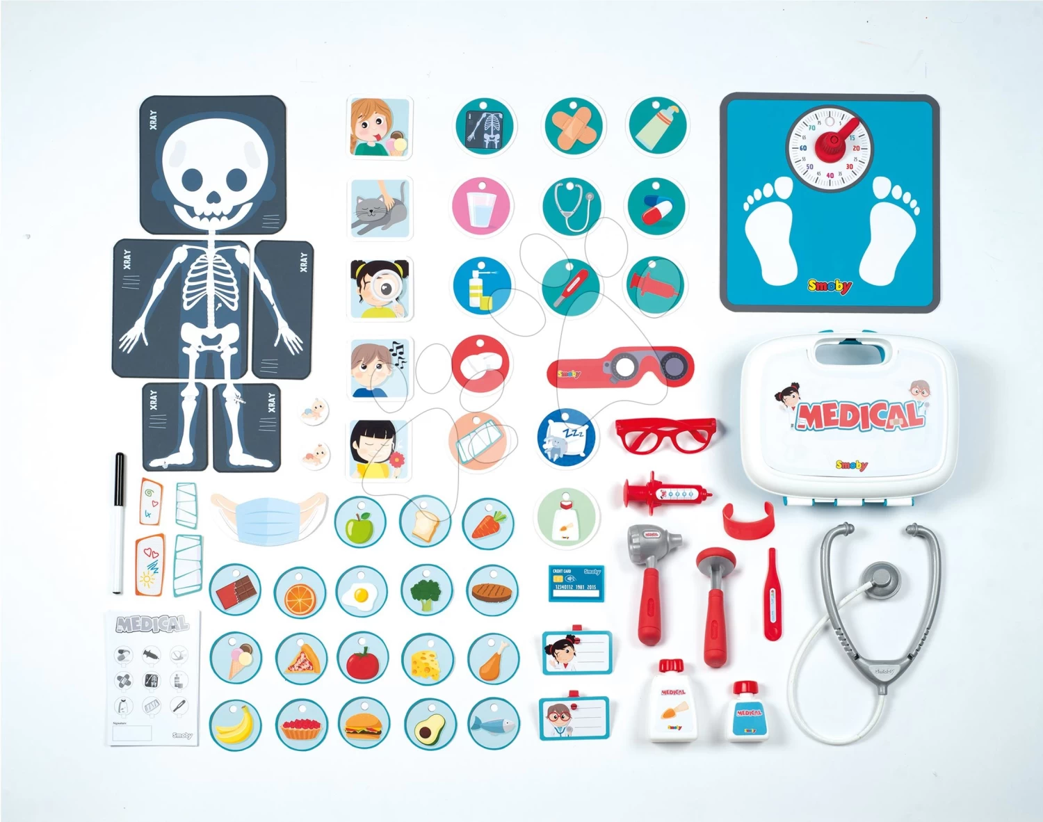 Set Elektronische Küche Mit Waschmaschine Und Bügelbrett Tefal Cleaning Kitchen 360° Smoby Und Eine Arztpraxis Mit Der Anatomie Des Menschlichen Körpers SM311050-12 9 Set Elektronische Küche Mit Waschmaschine Und Bügelbrett Tefal Cleaning Kitchen 360° Smoby Und Eine Arztpraxis Mit Der Anatomie Des Menschlichen Körpers SM311050-12 – Bild 9