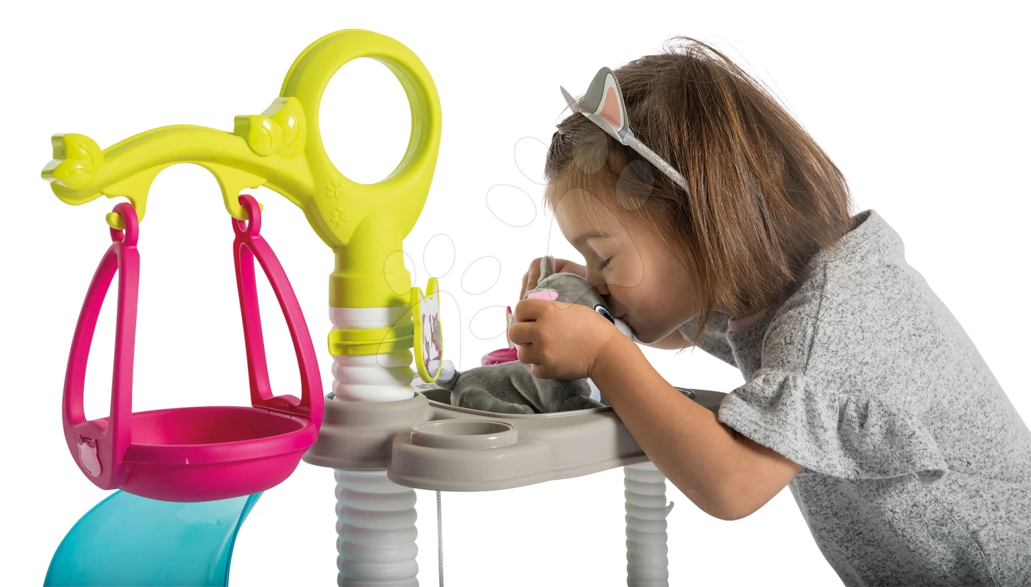 Set Katzenhäuser Mit Dem Sound Von Cat's House Veterinary Smoby Und Eine Springende Autostrecke Mit Zwei Spielzeugautos 16 Set Katzenhäuser Mit Dem Sound Von Cat's House Veterinary Smoby Und Eine Springende Autostrecke Mit Zwei Spielzeugautos – Bild 16