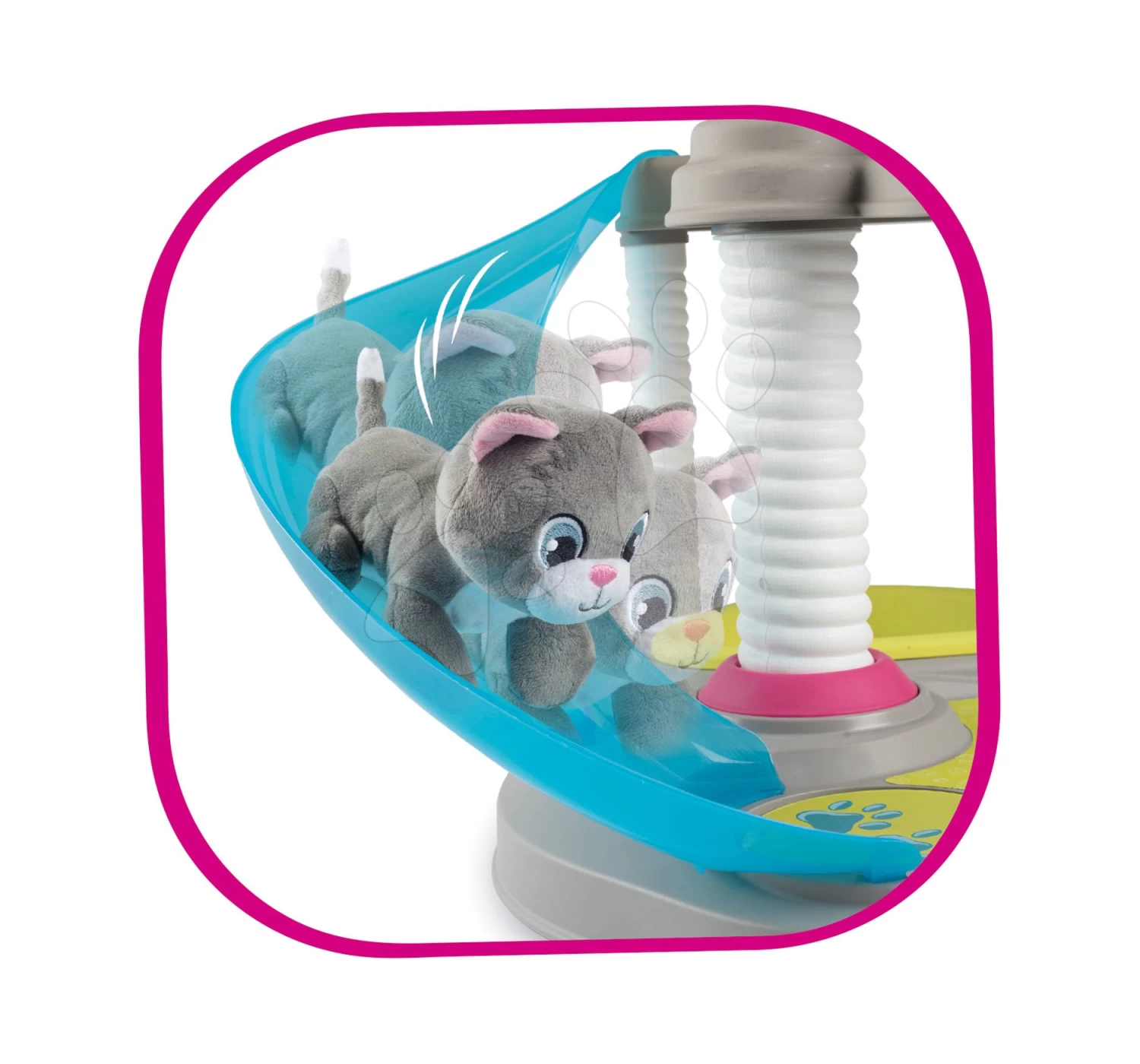 Set Katzenhäuser Mit Dem Sound Von Cat's House Veterinary Smoby Und Eine Springende Autostrecke Mit Zwei Spielzeugautos 3 Set Katzenhäuser Mit Dem Sound Von Cat's House Veterinary Smoby Und Eine Springende Autostrecke Mit Zwei Spielzeugautos – Bild 3