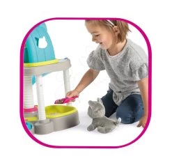 Set Katzenhäuser Mit Dem Sound Von Cat's House Veterinary Smoby Und Ein Black & Decker Truck Mit Kran -Smoby 340400 g smoby cat hosue 10