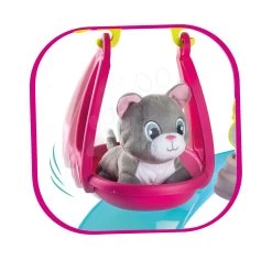 Set Katzenhus Mit Dem Sound Von Cat's House Veterinary Smoby Und Ein Tierarzt-Koffer Mit Einer Katze Mit 4 Sounds - Ideal Für 2 Kinder -Smoby 340400 l smoby cat hosue 4