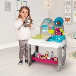 Set Spielhaus Für Die Puppe Large Doll's Play Center Natur D'Amour Baby Nurse Smoby Und Eine Tierklinik Mit Tieren Und Einer 32-cm-Puppe 220376-25