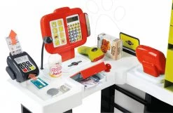 Küchenset Cherry Special Smoby Mit Sounds Und Shop Supermarkt Mit Waage Und Kasse -Smoby 350210 g smoby obchod 1