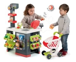 Werkstattset Black+Decker Smoby Elektronisch Und Shop Supermarkt Mit Zubehör -Smoby 350213 g smoby market 3