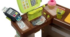 Puppenspielzentrum Violette Baby Nurse Large Doll's Play Center Smoby Und Eine Kaffeehaus-Espressomaschine -Smoby 350214 d smoby coffee house 5