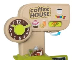 Set Spielküche Mit Sound Bon Appetit Kitchen Grey Smoby Und Ein Café Mit Espressomaschine -Smoby 350214 e smoby coffee house